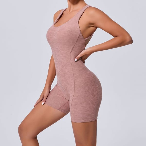 Seamless One-piece Fitness Sports Yoga Jumpsuit