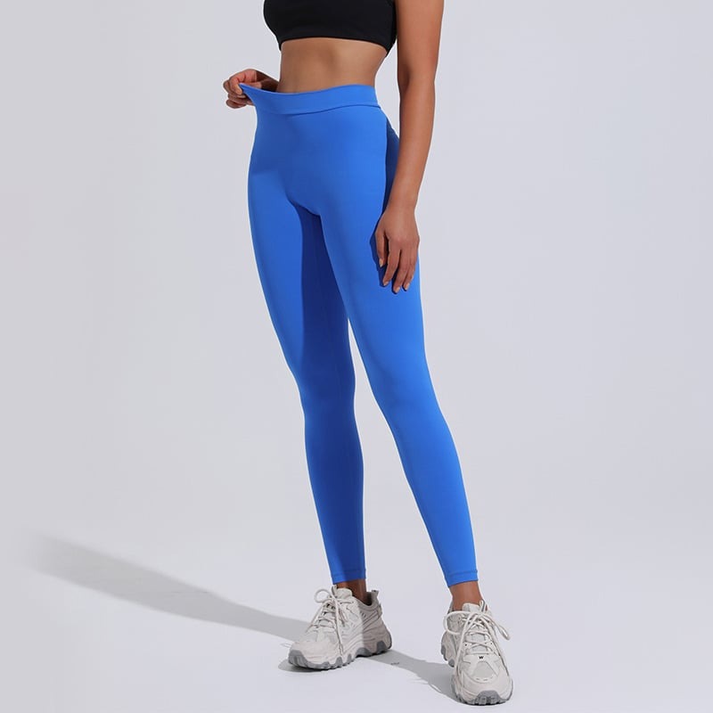 BREEHER Women's Fitness V Waist Butt Lifting High Waist Sports Leggings