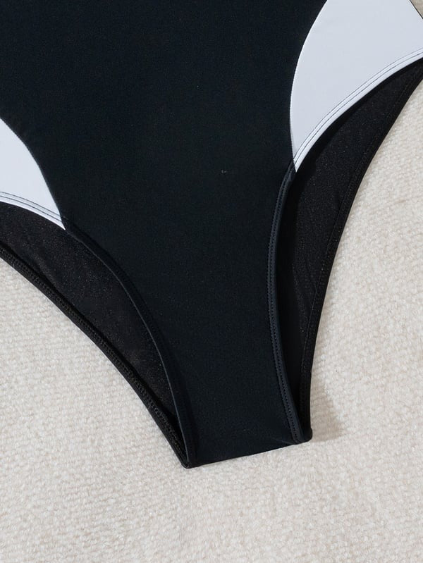 Black Sexy Classic One Piece Swimsuit