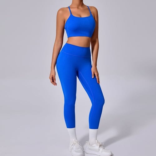 BREEHER Cross Straps Quick Drying Sports Bras