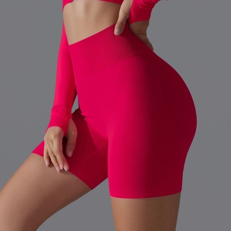 BREEHER High Waist Hip-lifting Seamless Shorts
