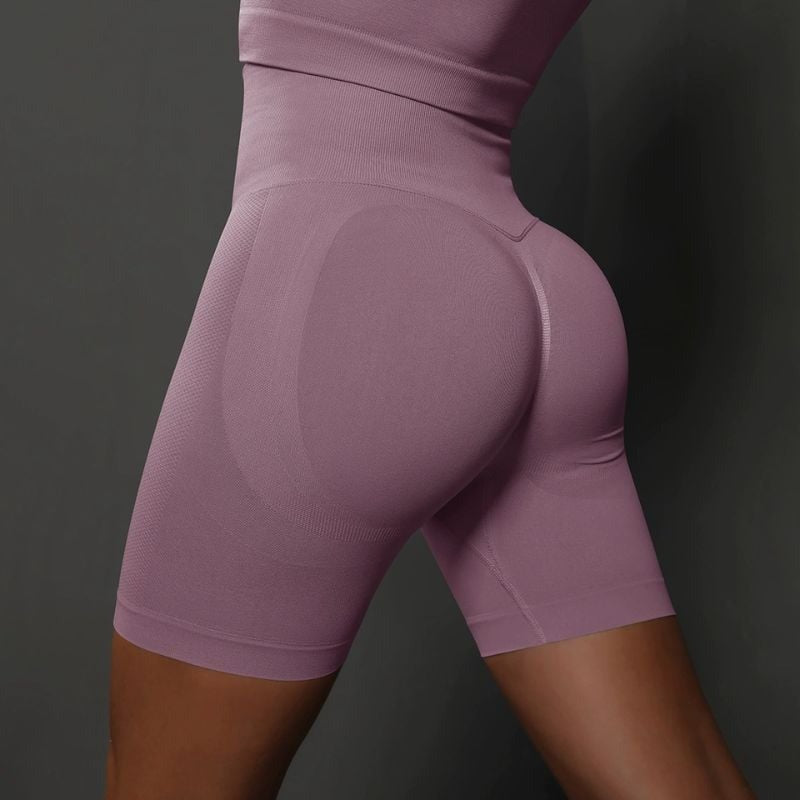 BREEHER High Waist Hip-lifting Seamless Shorts