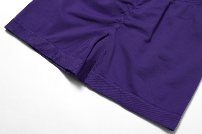 BREEHER Cross Straps Ribbed Highly Elastic Shorts Jumpsuit
