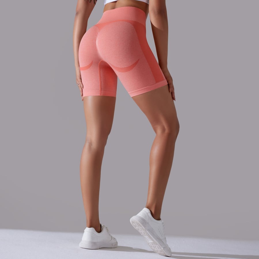Smile Peach Hip Lifting Yoga Shorts