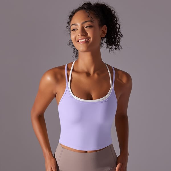 BREEHER Non-marking Backless Fitness Tank Top