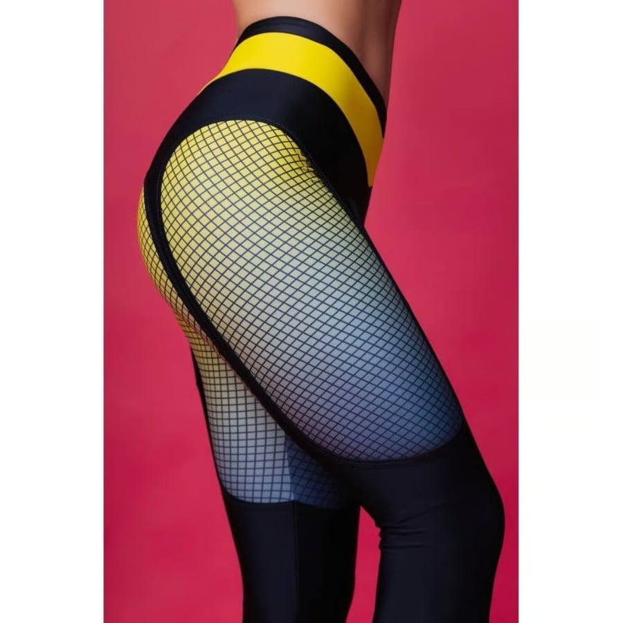 BREEHER High Waisted Printed Butt Lifting Leggings
