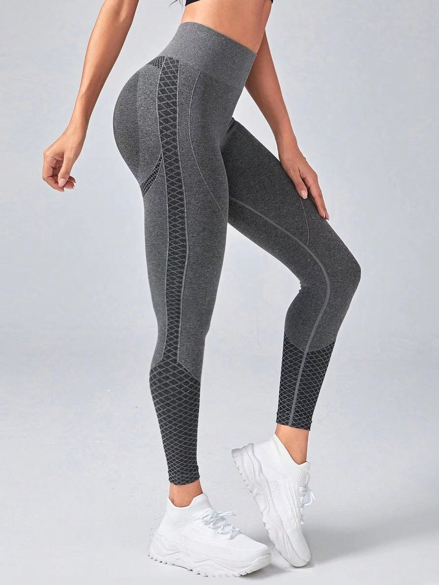 Seamless Hip-lifting Tight High Waist Peach Yoga Leggings
