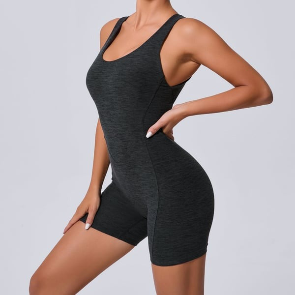 Seamless One-piece Fitness Sports Yoga Jumpsuit