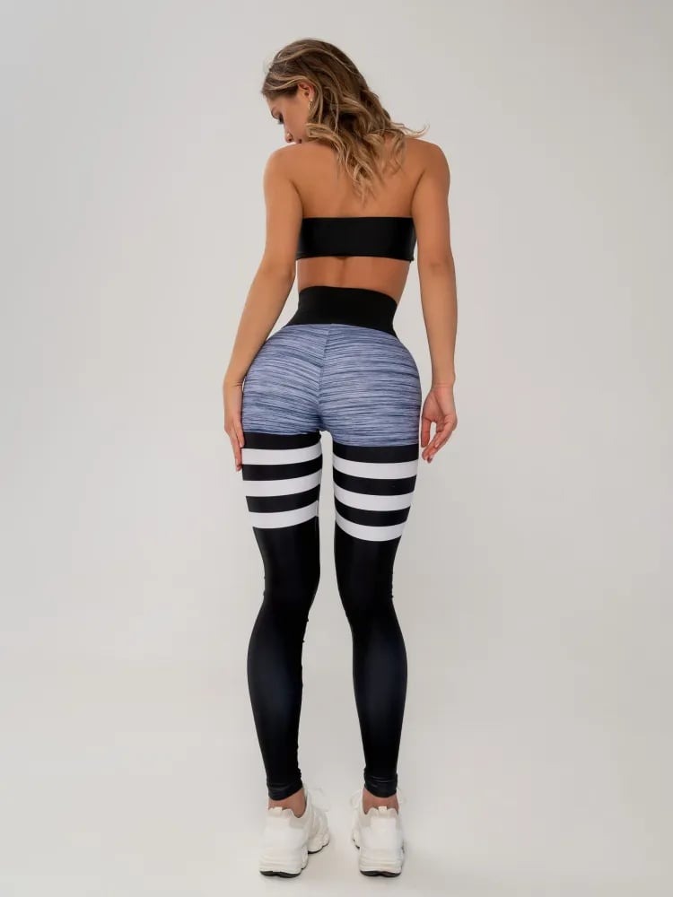 Extra Sex-Push Up OMG "Gray" Peach Hip Lift Leggings