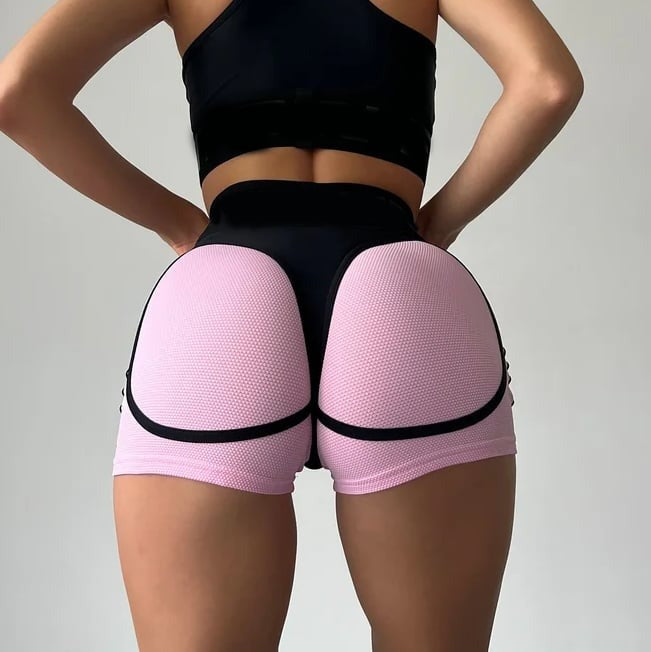 BREEHER Mesh Stitch Sports Shorts