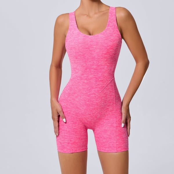 Seamless One-piece Fitness Sports Yoga Jumpsuit