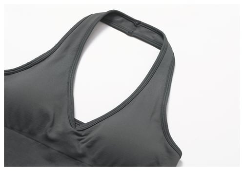 BREEHER Halter Neck Backless Quick Drying Sports Bras