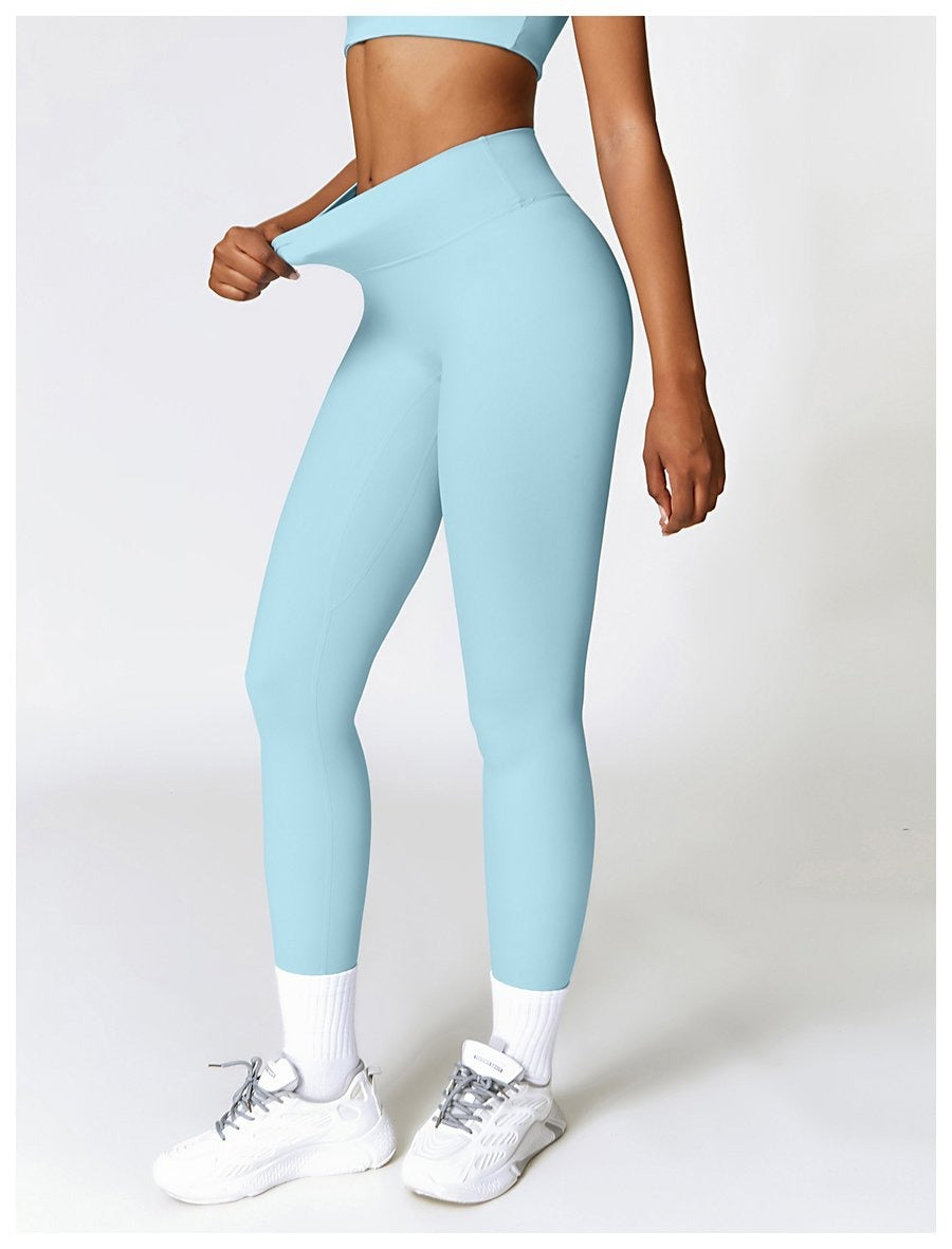 BREEHER Highly Elastic Quick Drying Hip Lifting Leggings