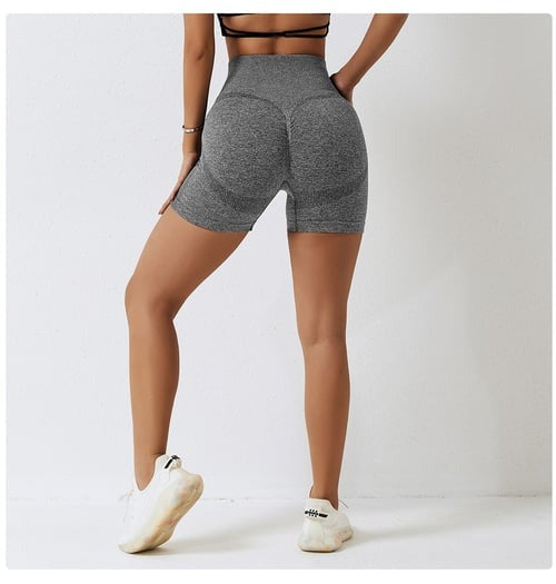 BREEHER Women High Waist Hip Lift Quick Dry Shorts