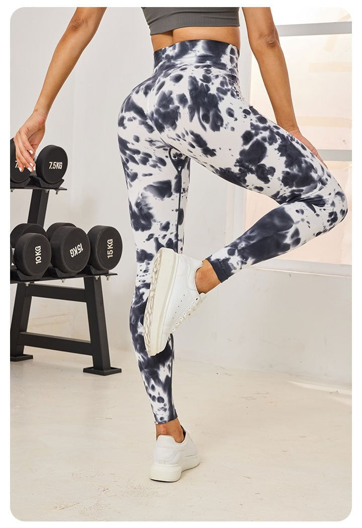 Gradient High Waist Shaping Hip Lifting Leggings