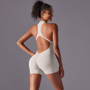 Sexy Halter Backless Hip-lifting Yoga Jumpsuit
