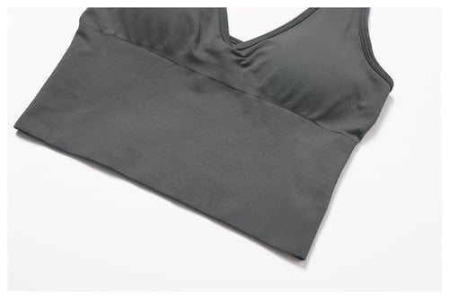 BREEHER Halter Neck Backless Quick Drying Sports Bras