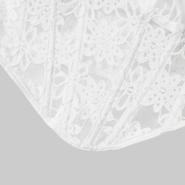Sexy Lace Splice Halter Neck Tops