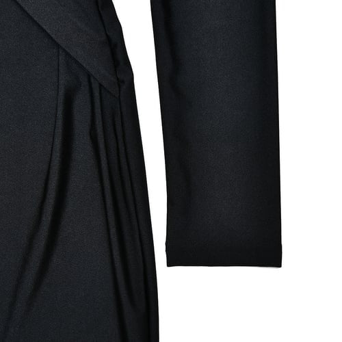 Sexy Deep V Solid Color Slim Flared Jumpsuit