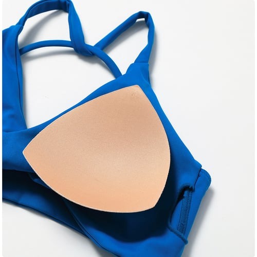 BREEHER Twisted Knotted Backless Seamless Sports Bras
