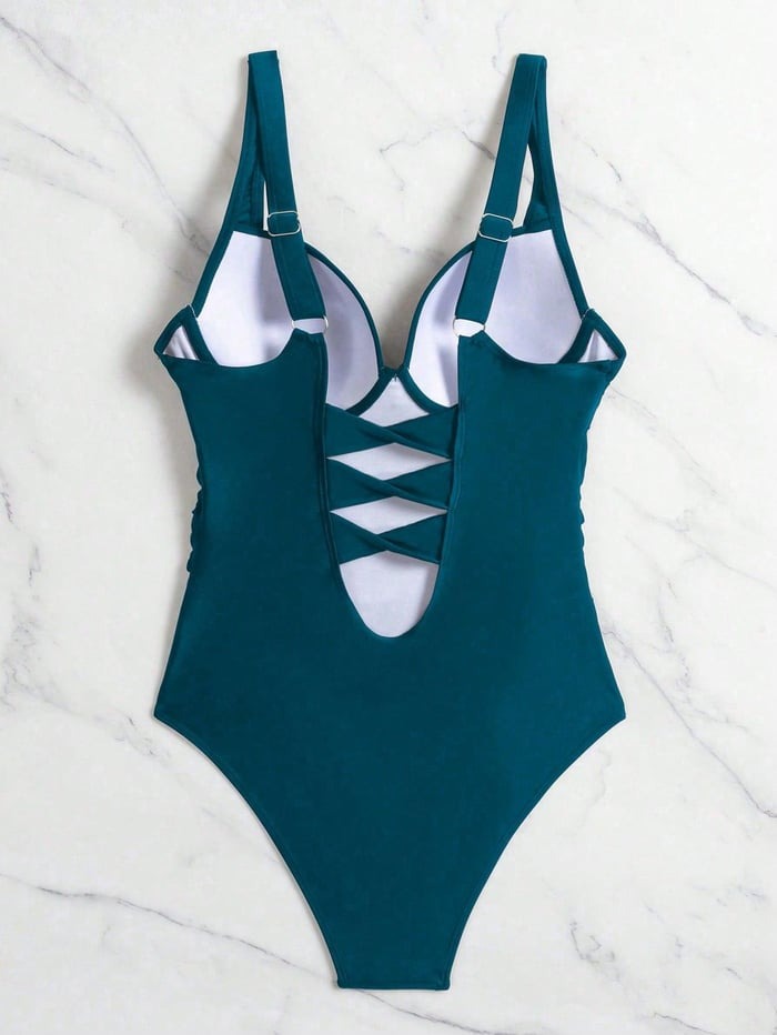 Classical Black One piece Swimsuit