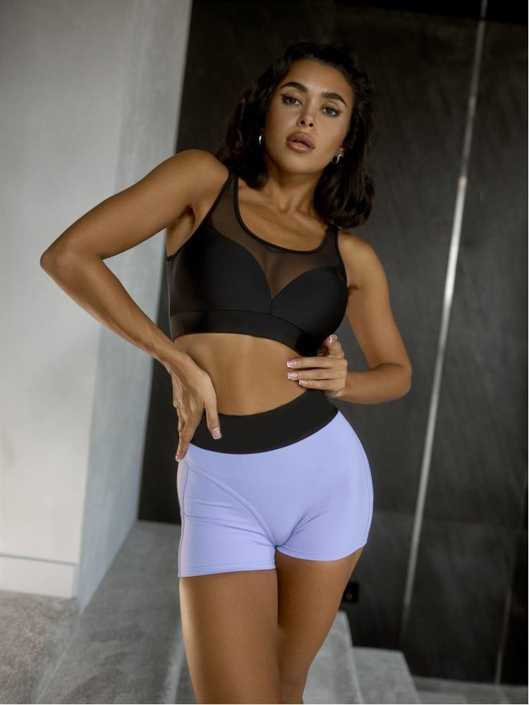 Extra Sexy "Lavender" Hip Lifting Yoga Shorts