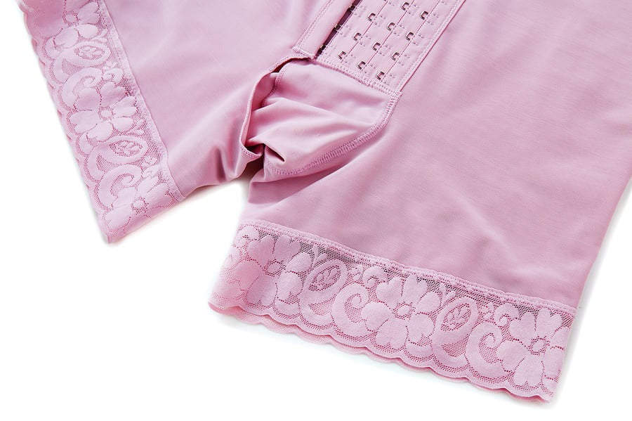 Tummy Control High-Waisted Hook Eyes Booty Lift Shaper Shorts