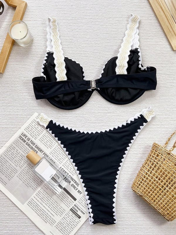 Sexy Black Bikini Swimsuit