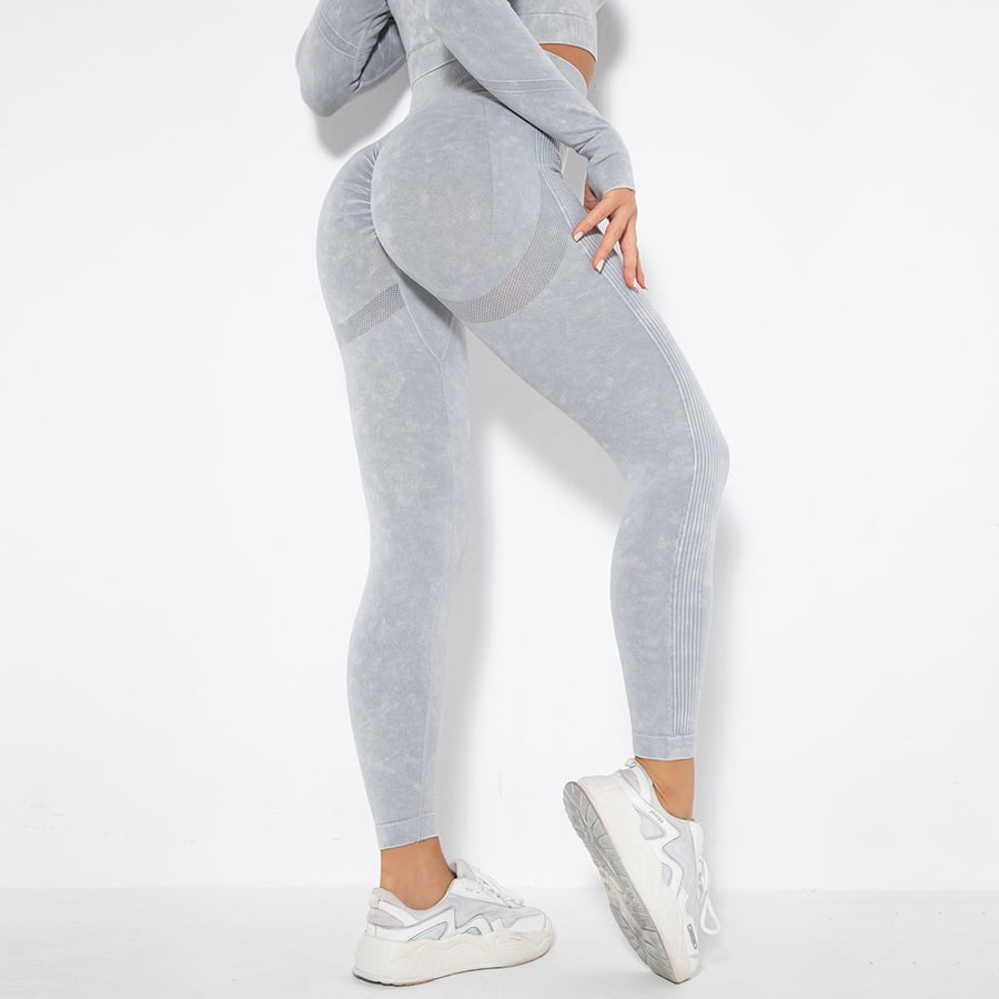 BREEHER Seamless knit Lifts Hips Dries Quickly Leggings
