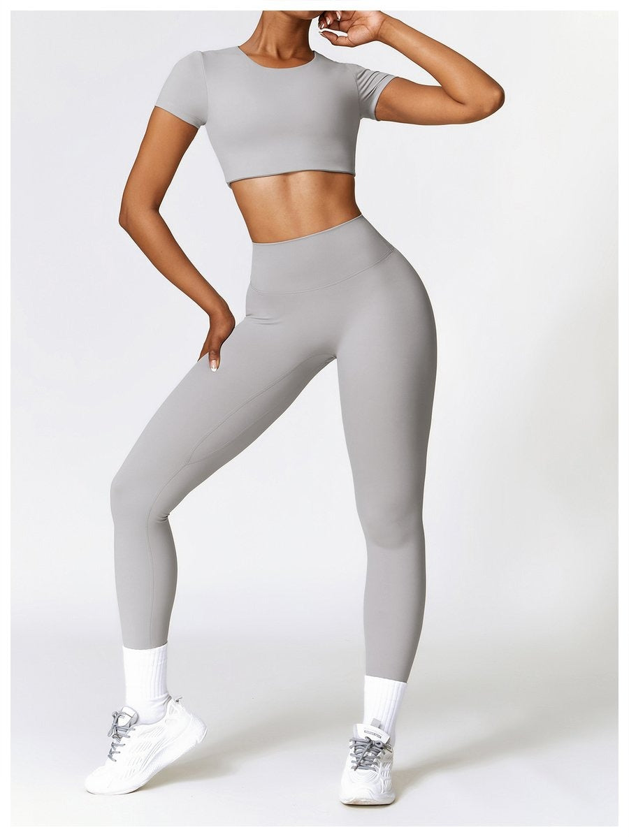 BREEHER Highly Elastic Quick Drying Hip Lifting Leggings