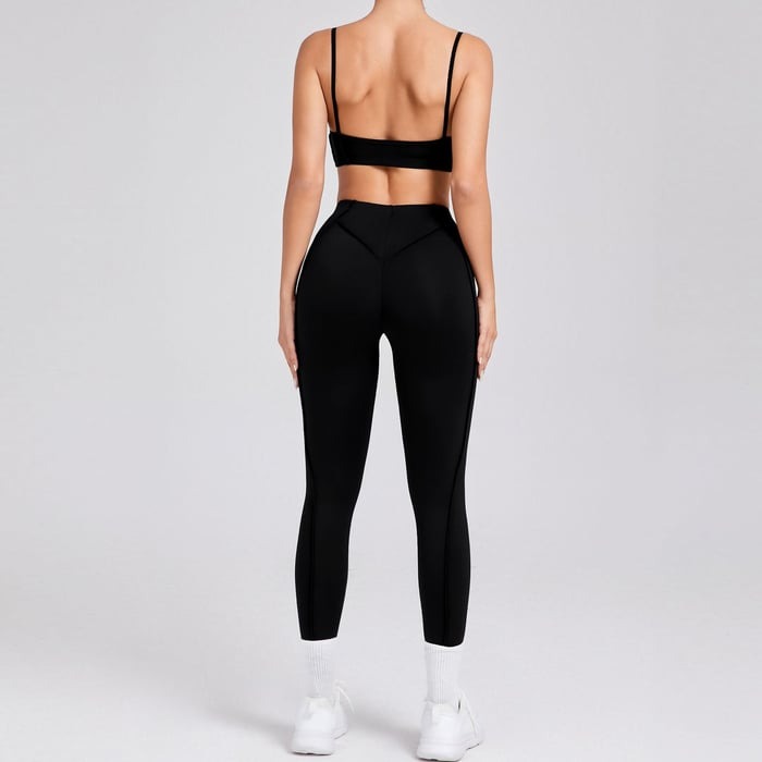 BREEHER Female Sexy Two Piece Set Sports Suits