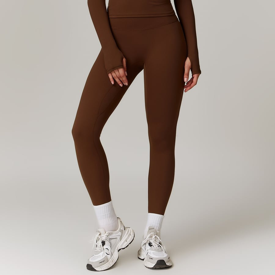 BREEHER Highly Elastic Quick Drying Hip Lifting Leggings