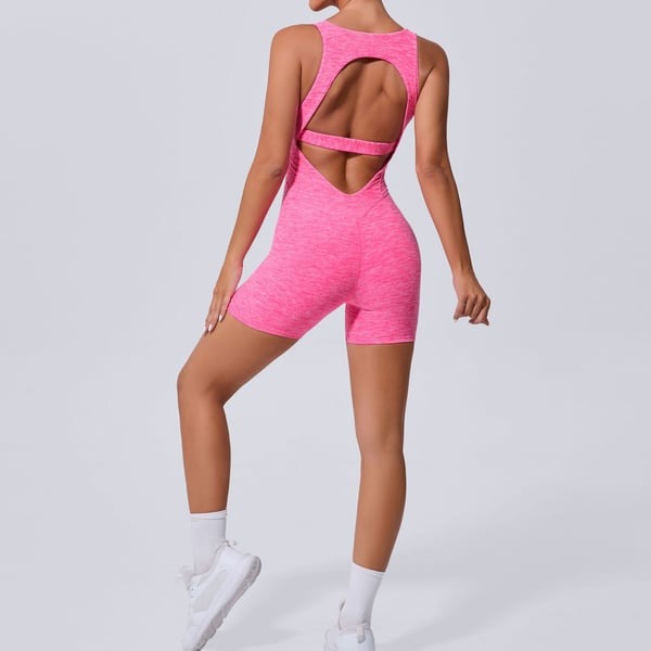 Seamless One-piece Fitness Sports Yoga Jumpsuit