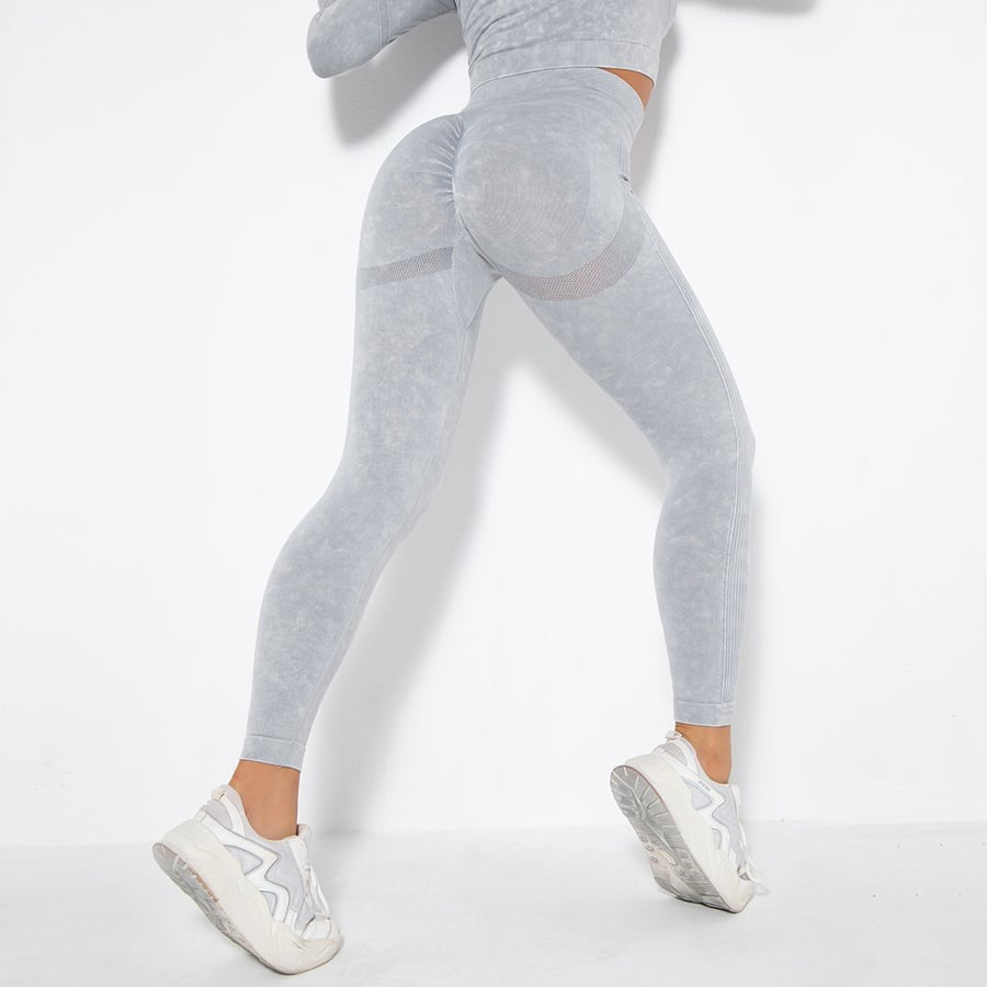 BREEHER Seamless knit Lifts Hips Dries Quickly Leggings