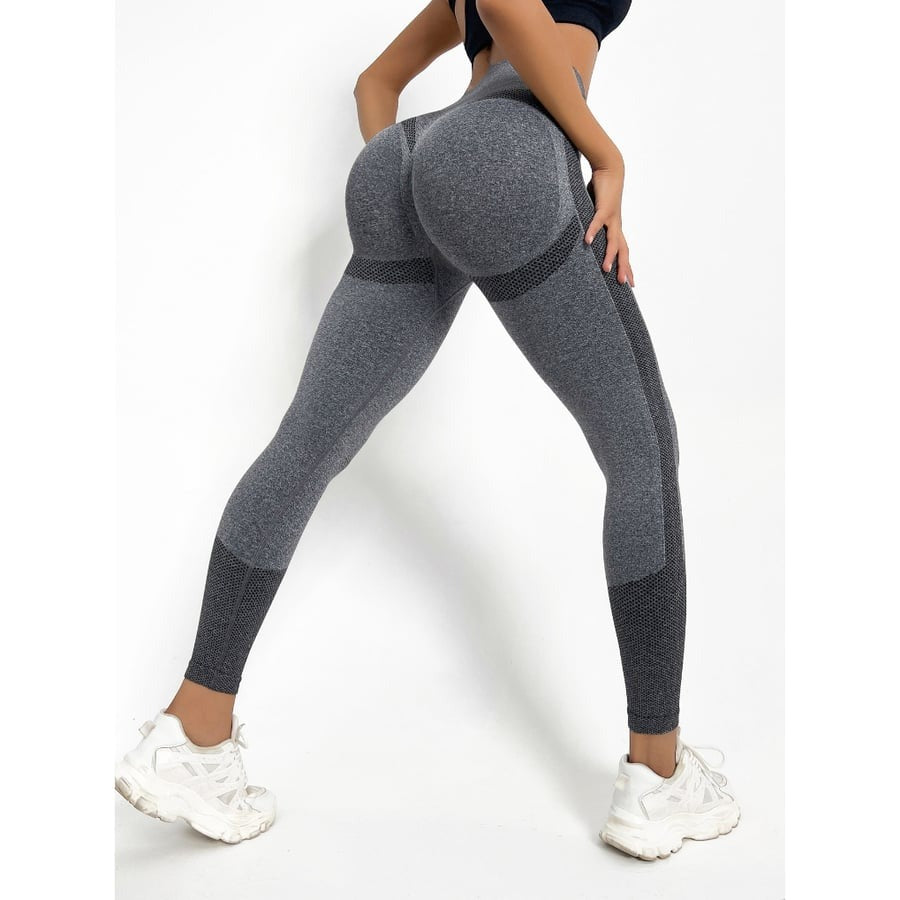BREEHER Women's Fitness High Waist Hip Lifting Leggings