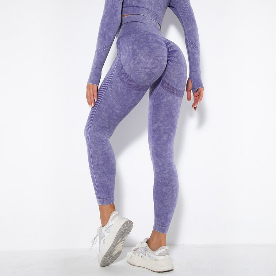 BREEHER Seamless knit Lifts Hips Dries Quickly Leggings