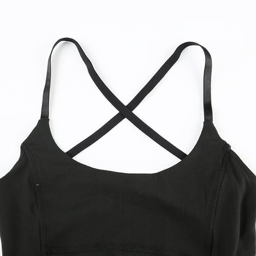 Solid Color Suspender Backless Jumpsuit & Long Sleeve Cover Up Yoga Set