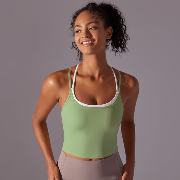 BREEHER Non-marking Backless Fitness Tank Top