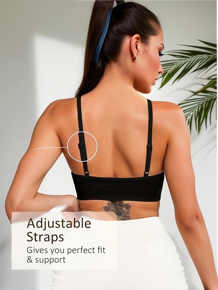 Hollow Sexy Spaghetti Strap Yoga Fitness Suspender Top