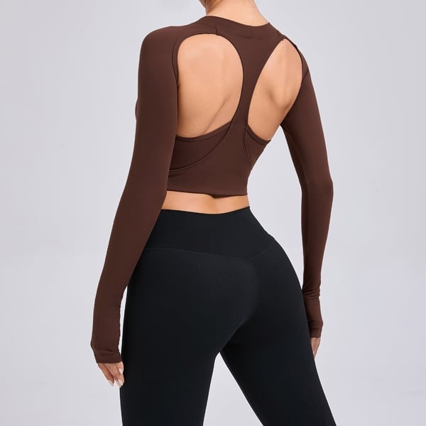 Sexy Backless Cutout Tops