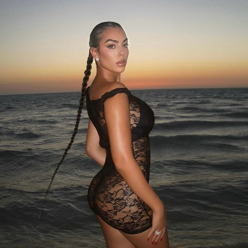 Extra Sexy Lace Black Badysuit
