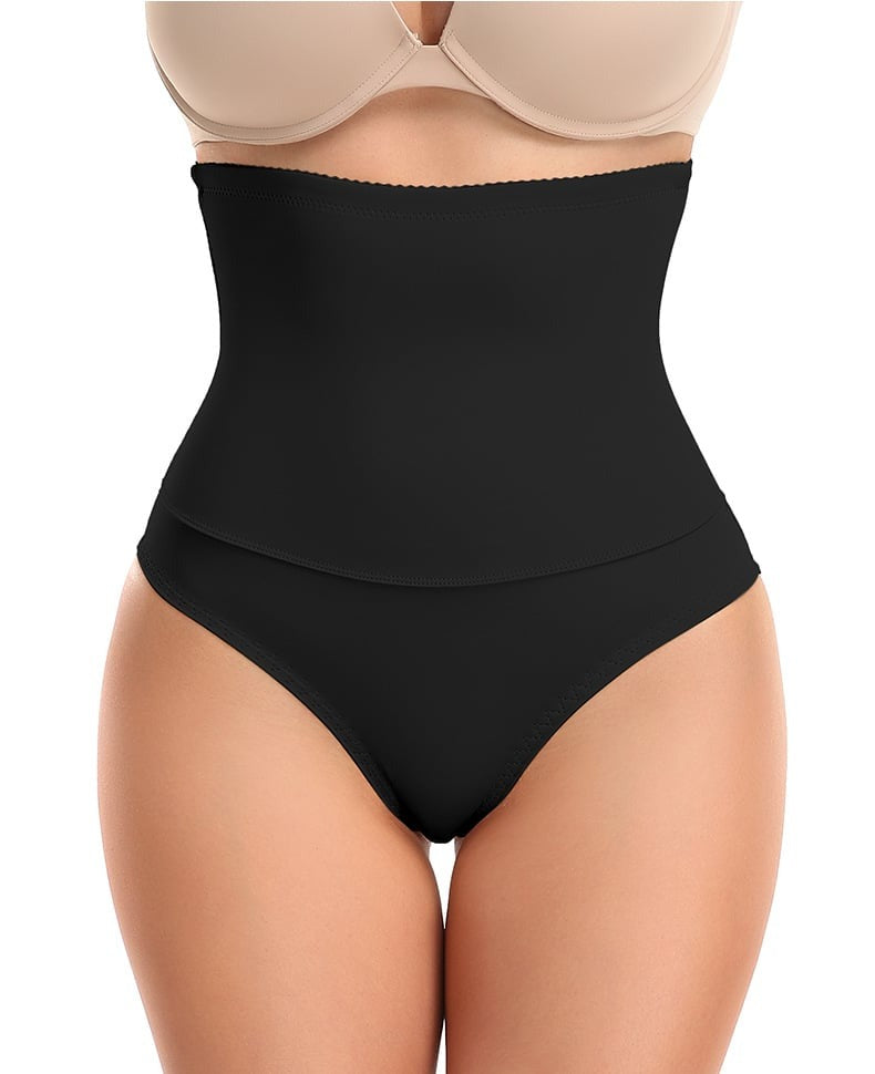 Lace Tummy Control High-Waisted Booty Lift Shaper Shorts