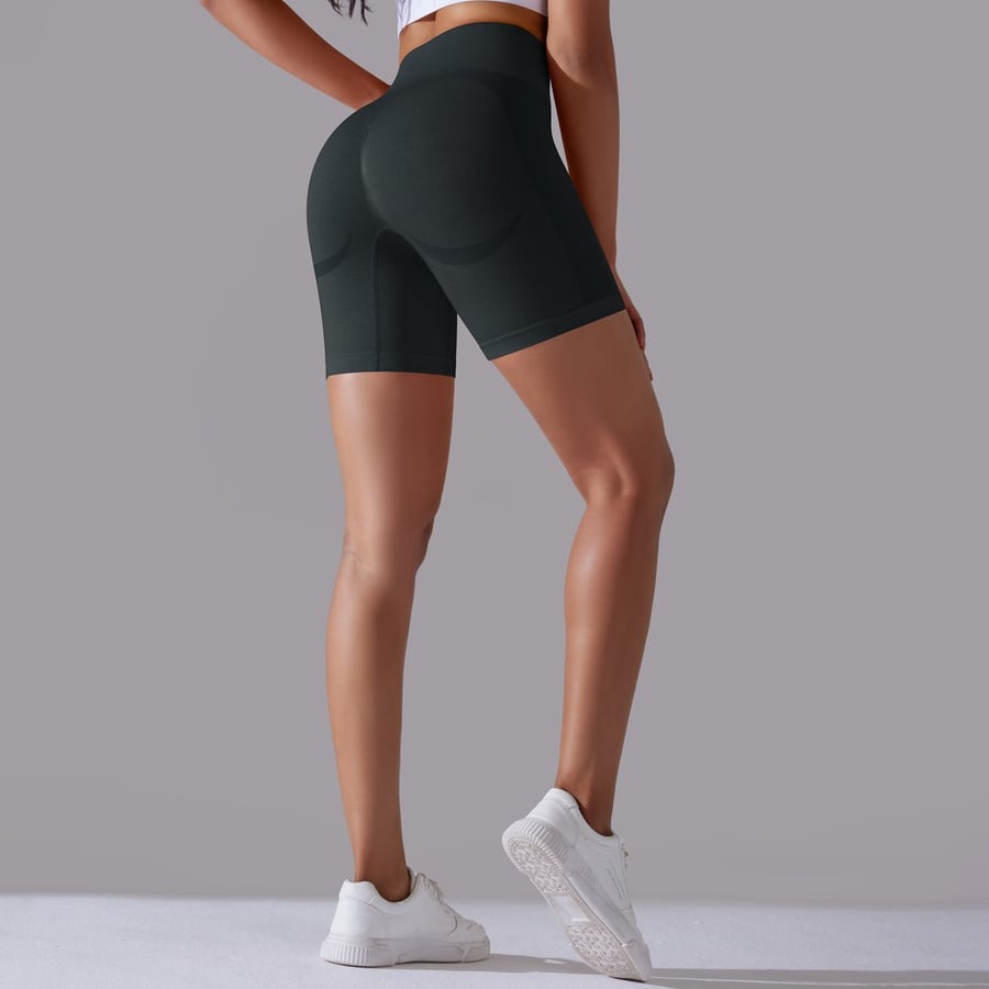 Smile Peach Hip Lifting Yoga Shorts