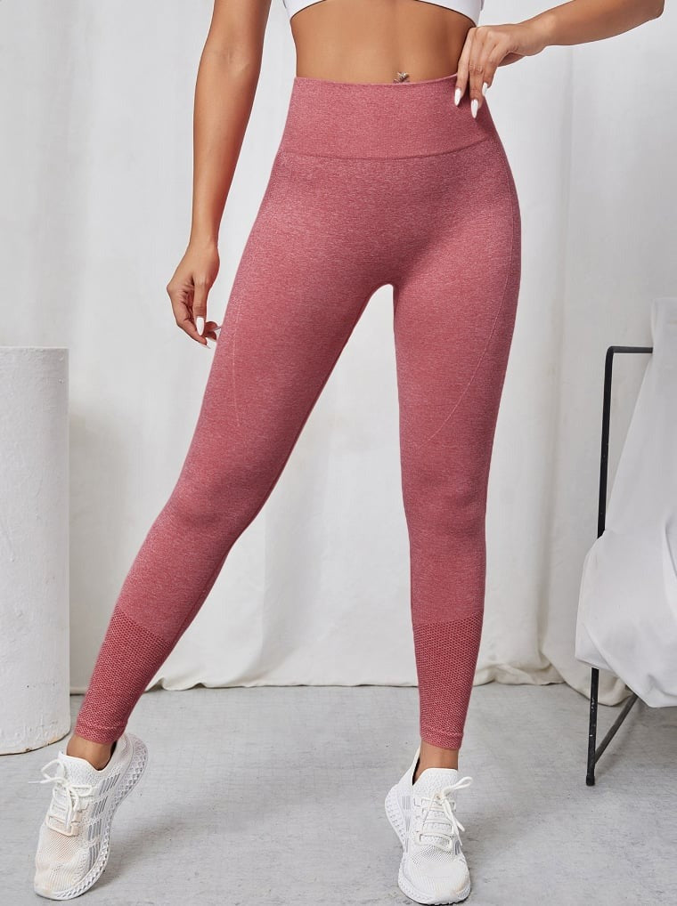 BREEHER Women's Fitness High Waist Hip Lifting Leggings