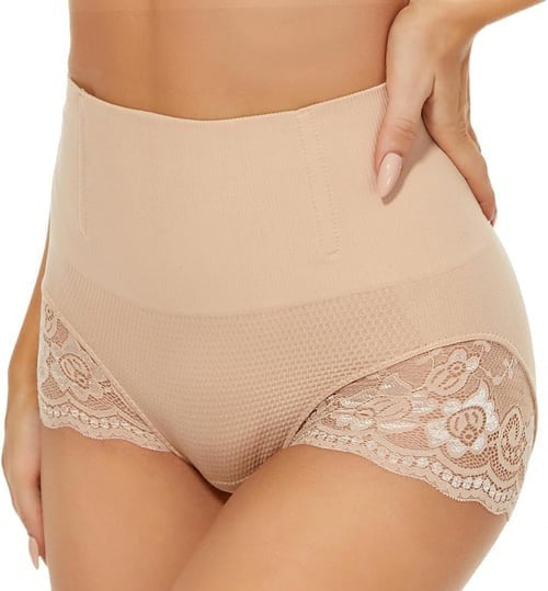 Lace High Waisted Sculpting Tummy Control Butt Lifter Shorts