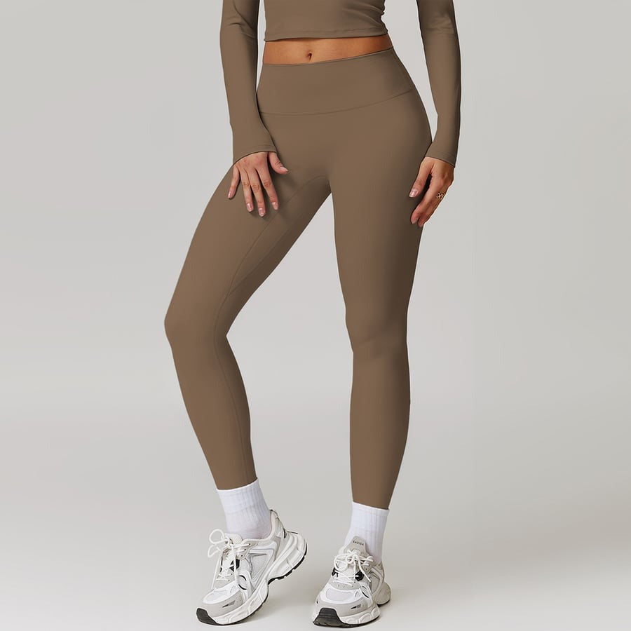 BREEHER Highly Elastic Quick Drying Hip Lifting Leggings