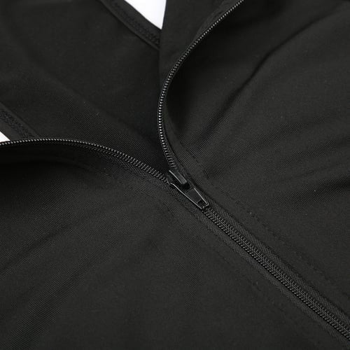 Solid Color Zippered Hollow Backless Sleeveless Jumpsuit