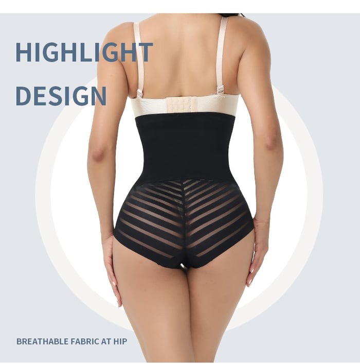 Hook Eyes Double Compression Tummy Control High-Waisted Booty Lift Shaper Shorts