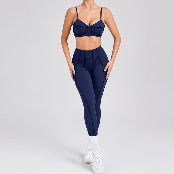 BREEHER Female Sexy Two Piece Set Sports Suits
